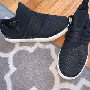 Black stylish sneakers